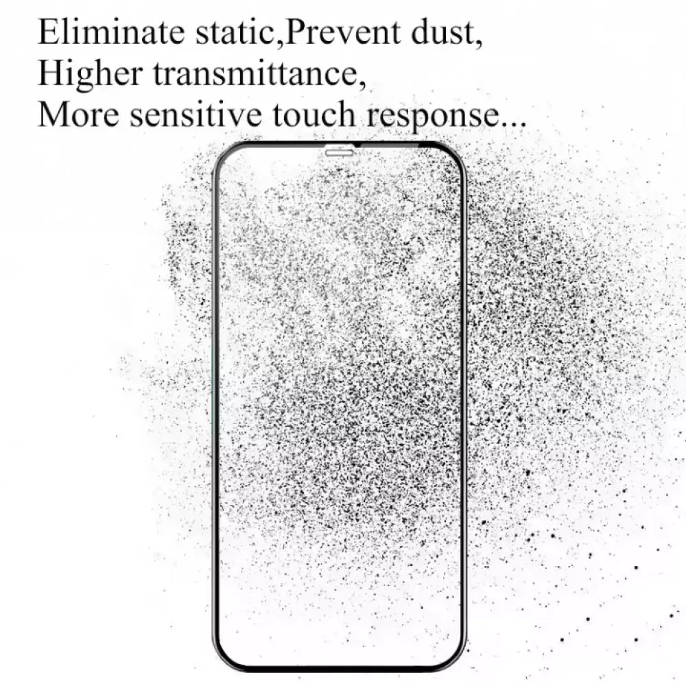 Защитное стекло Super X ESD Antistatic iPhone 7 ; 8 (Black) - фото 7