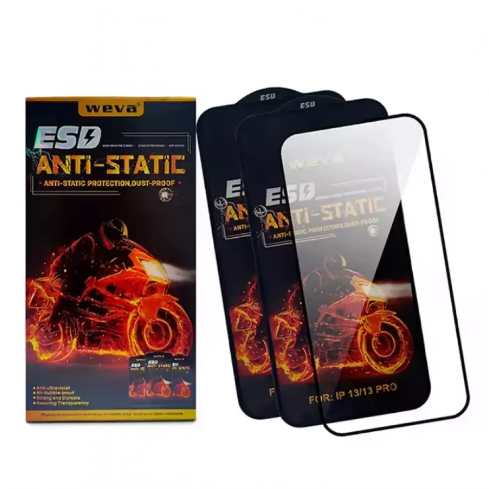 Защитное стекло Super X ESD Antistatic Samsung A71 (Black) — Различные Samsung A71 (A715)