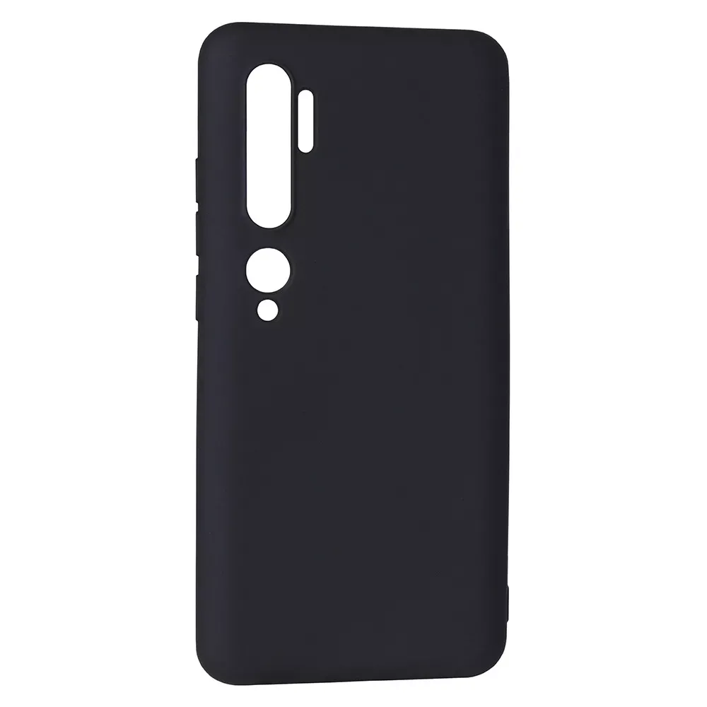 Soft Touch TPU Case Xiaomi Mi Note 10 — Black — Различные Xiaomi Redmi Note 10