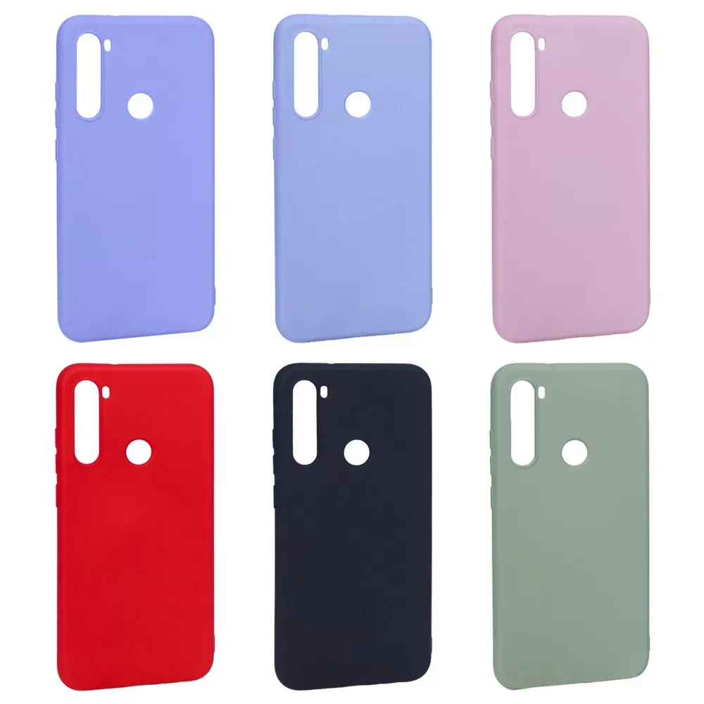 Soft Touch TPU Case Xiaomi Redmi Note 8 — Black - фото 3