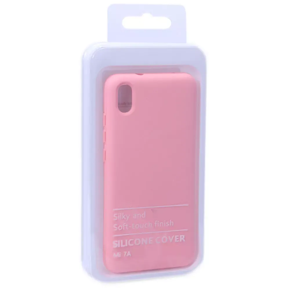 §Original Silicone Case — Xiaomi Redmi 7A — Pink - фото 3