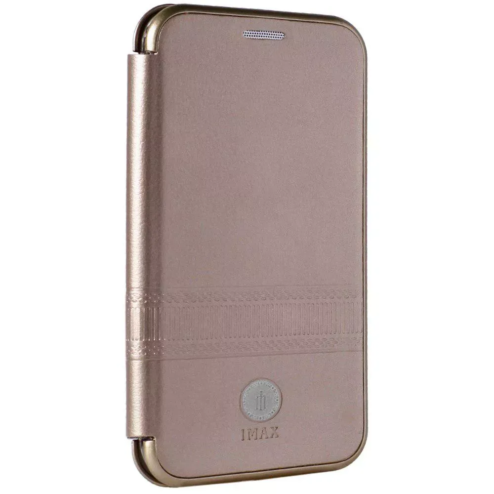 Leather Book Case Xiaomi Redmi Note 5A iMax L — Rose Gold — iMax Xiaomi Redmi Note 5A