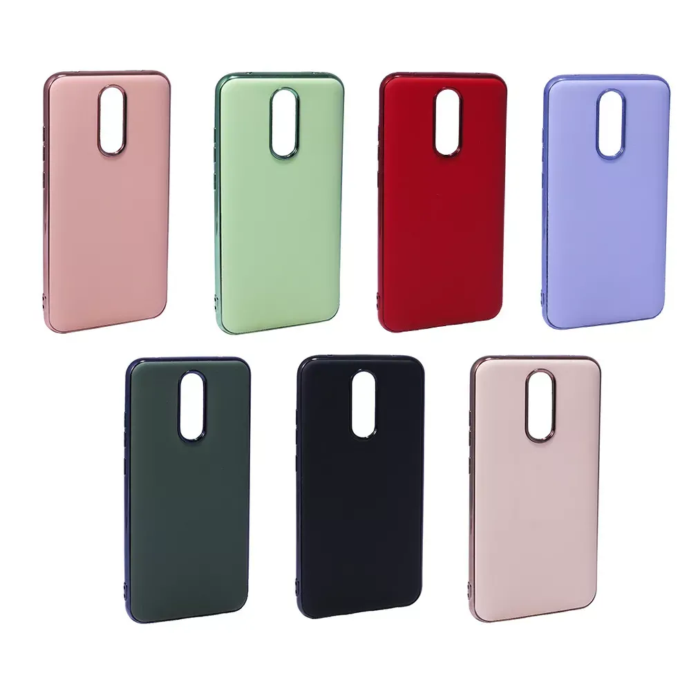 Matte Silcone Case Xiaomi Redmi 8 (No Logo) — Rose Gold - фото 3
