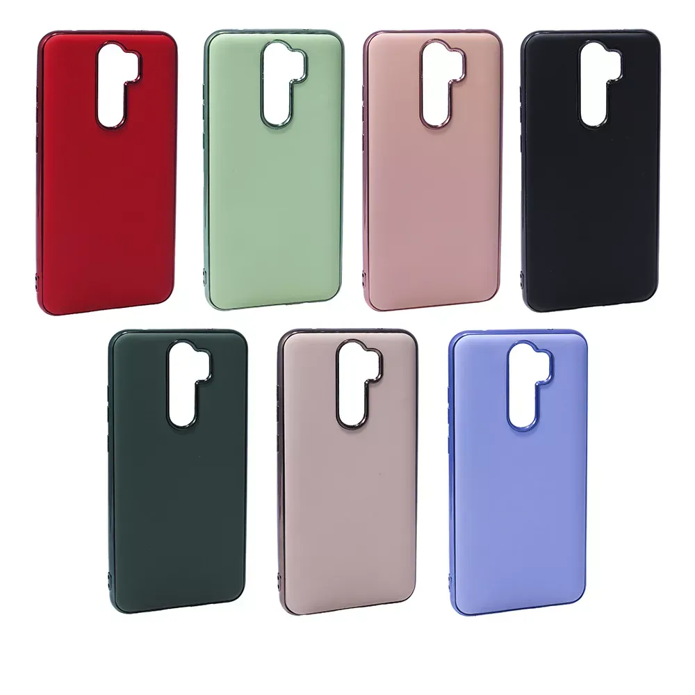 Matte Silcone Case Xiaomi Redmi Note 8 Pro (No Logo) — Black - фото 3