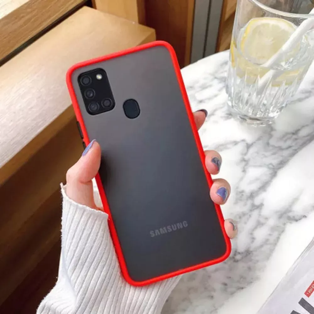 Matte TPU Plastic Case  Xiaomi Redmi A1 — Red — Различные Xiaomi Redmi A1