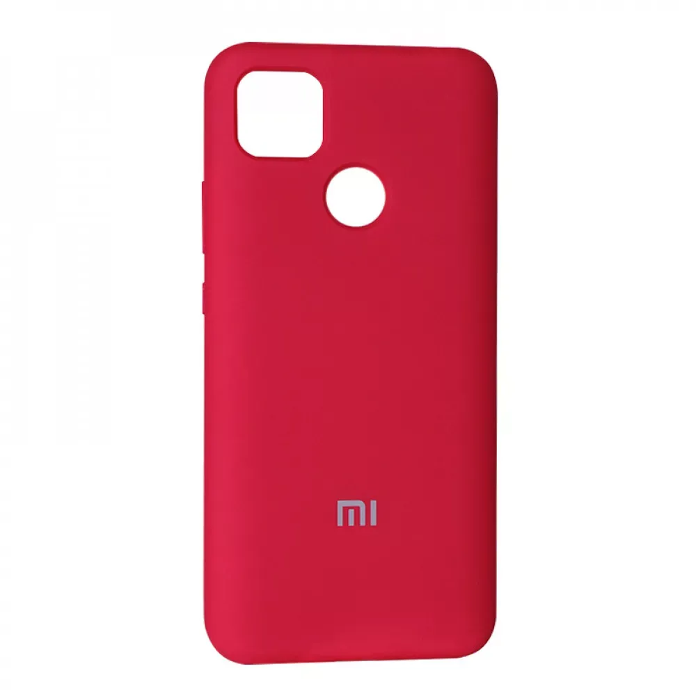 Original Silicone Case Xiaomi Redmi 9C — Green - фото 4