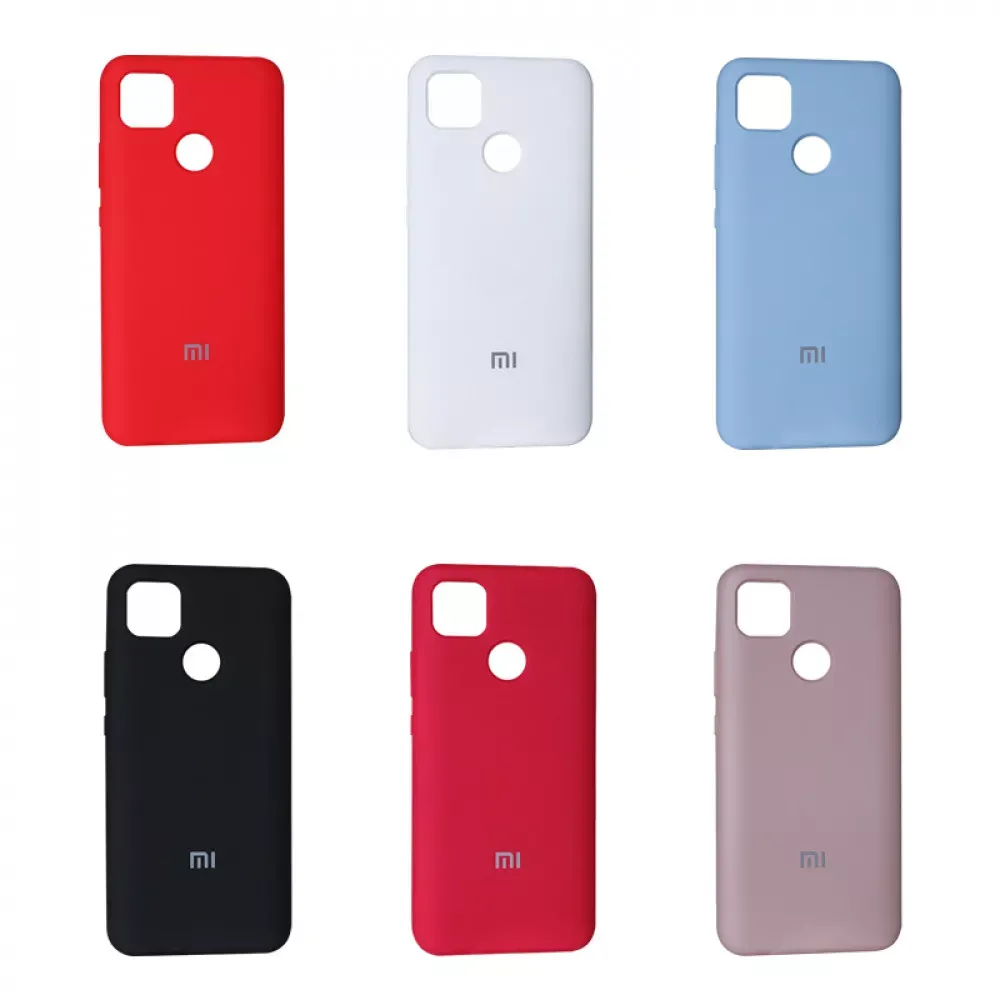 Original Silicone Case Xiaomi Redmi 9C — Red - фото 3