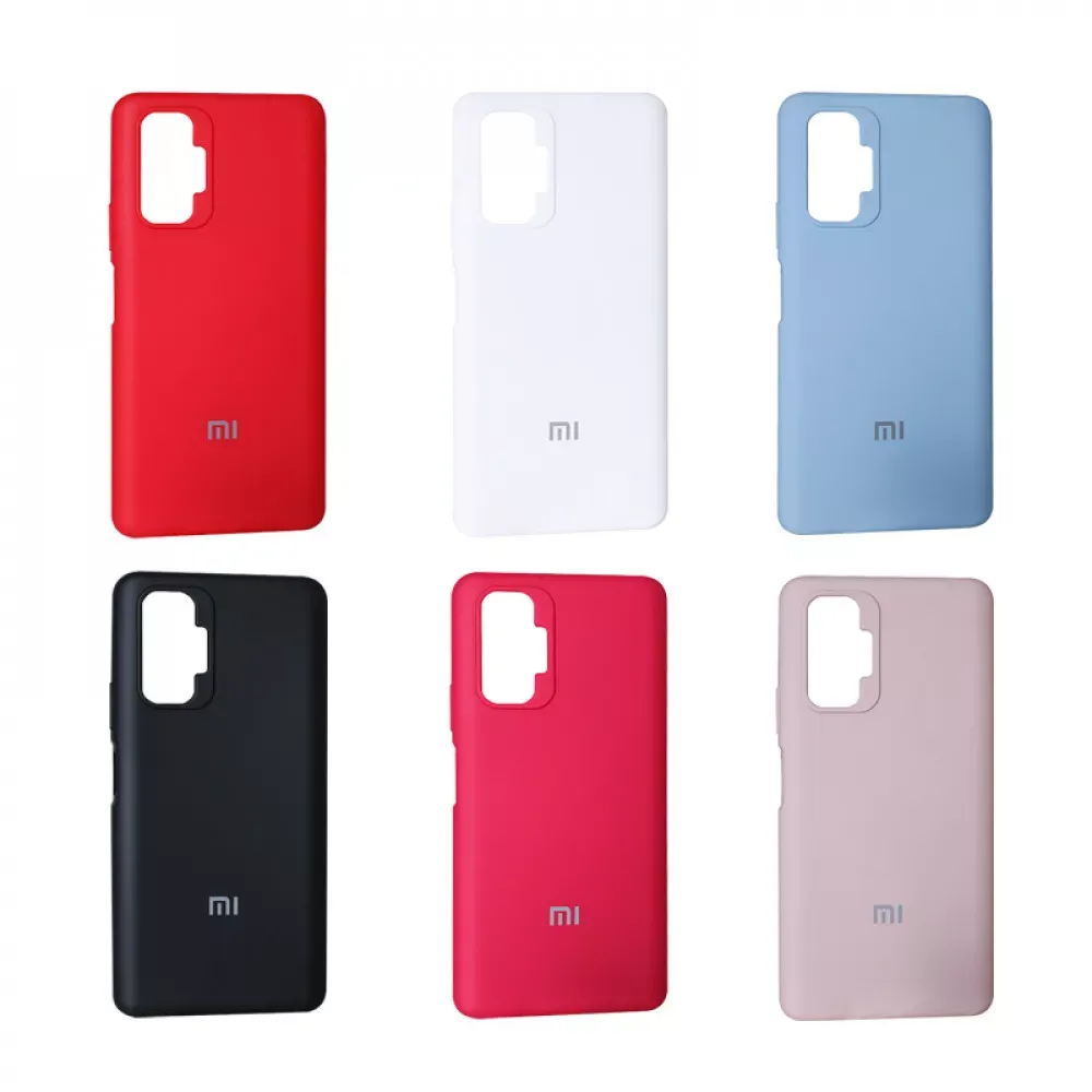 Original Silicone Case Xiaomi Redmi Note 10 ; 10S — White - фото 3