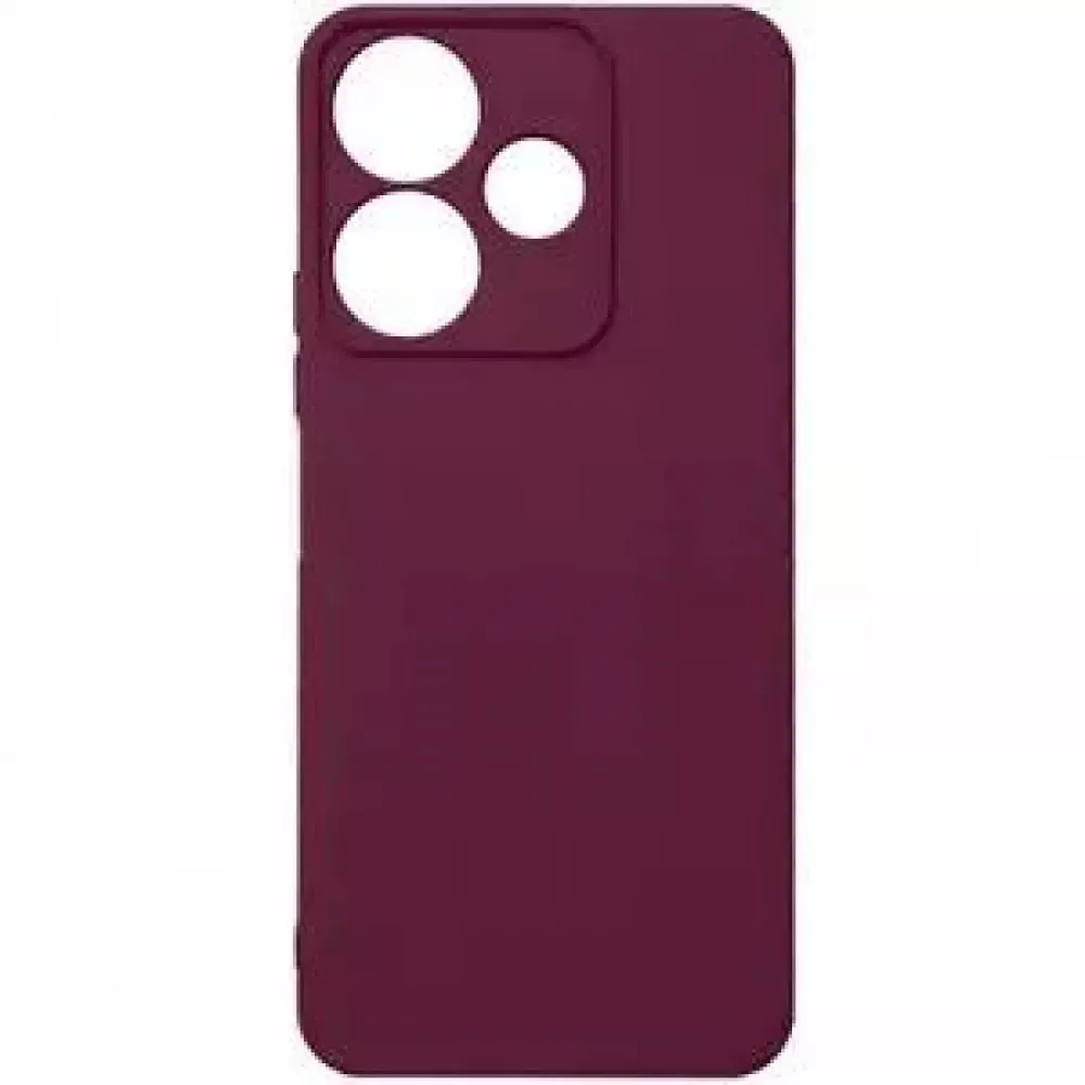 Original Silicone Case Xiaomi Redmi Note 13 — Maroon — Различные Xiaomi Redmi Note 13