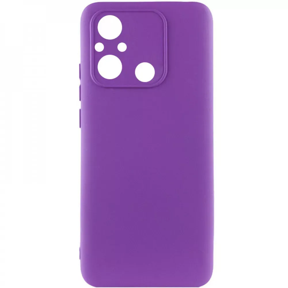 Soft Touch TPU Case Xiaomi Redmi 12C — Dark Purple