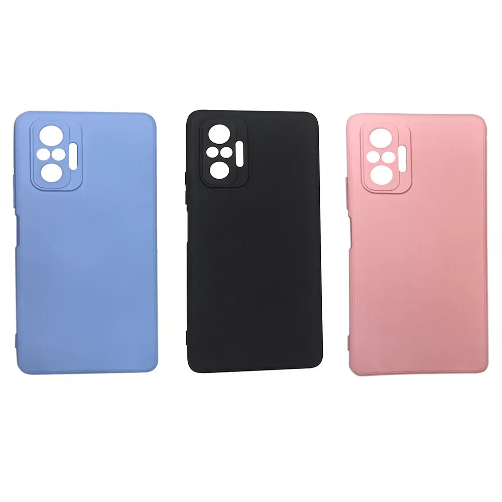 Soft Touch TPU Case Xiaomi Redmi Note 10 Pro — Dark Purple - фото 3