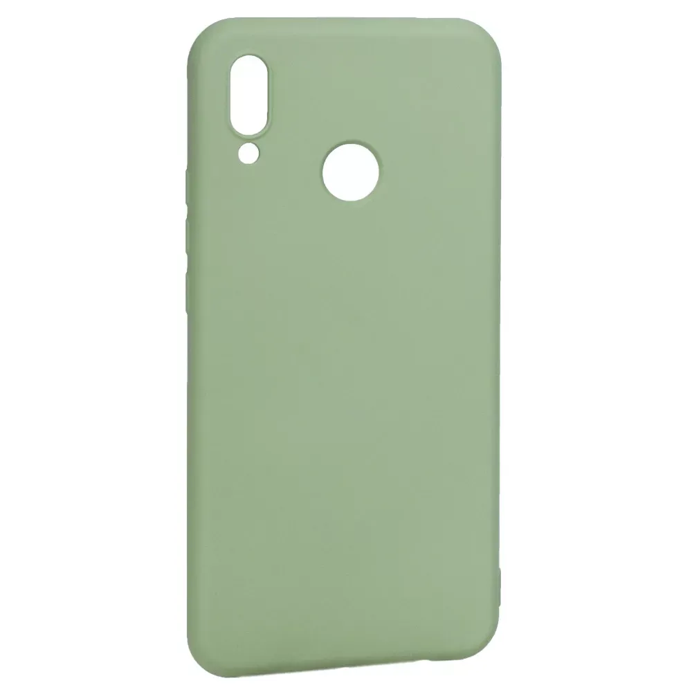 Soft Touch TPU Case Xiaomi Redmi Note 7 — Light Green — Различные Xiaomi Redmi Note 7