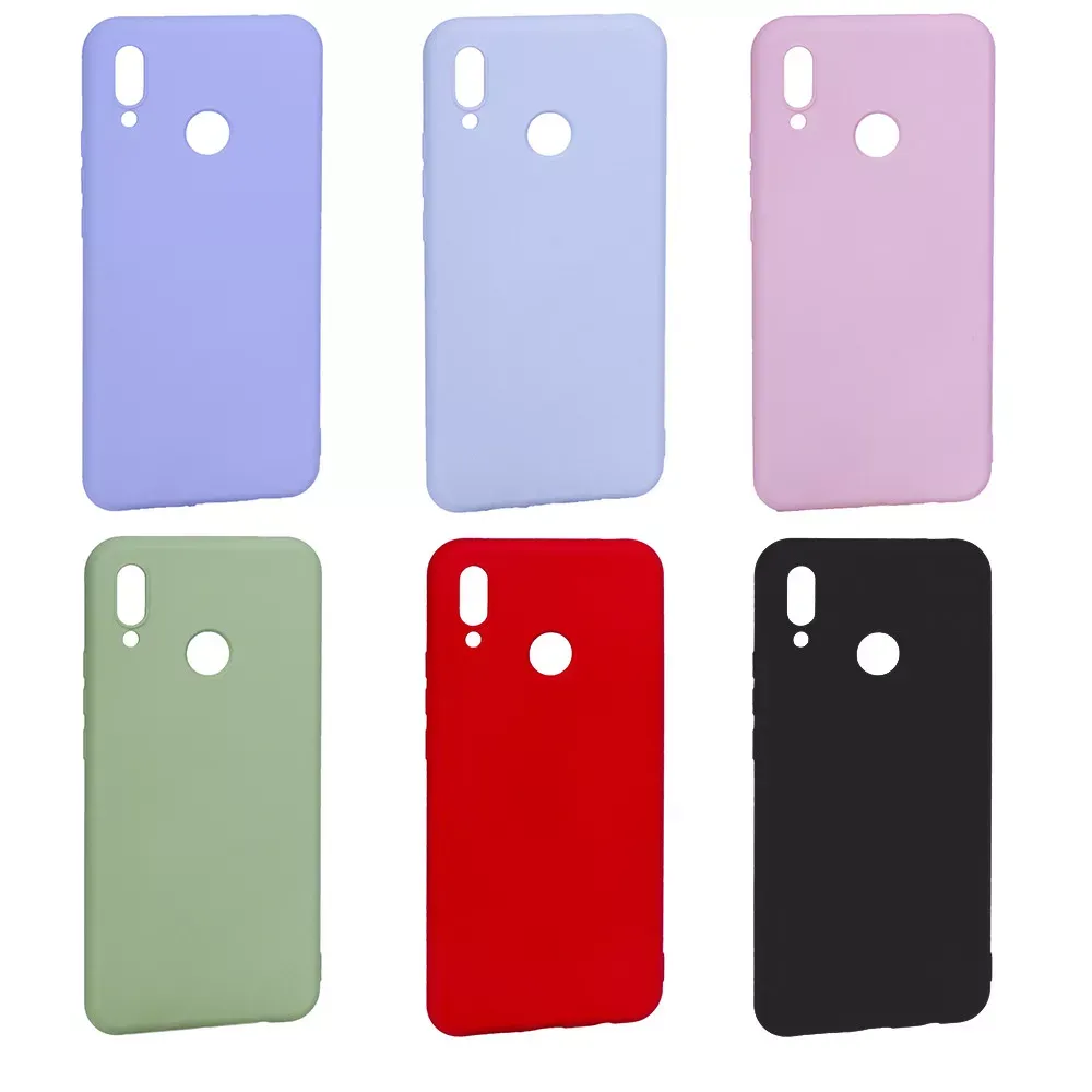 Soft Touch TPU Case Xiaomi Redmi Note 7 — Light Green - фото 3