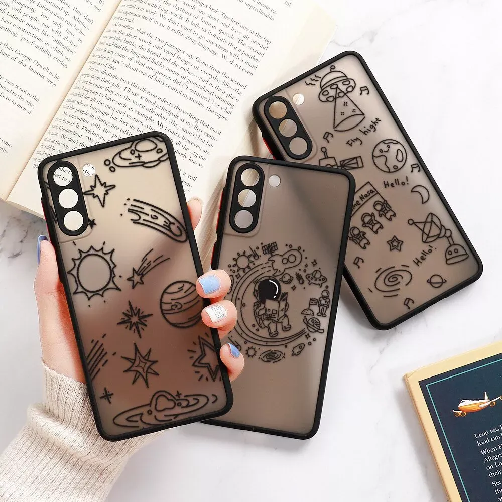 Stickers Space Series TPU Case Xiaomi Redmi Note 9 — Различные Xiaomi Redmi Note 9