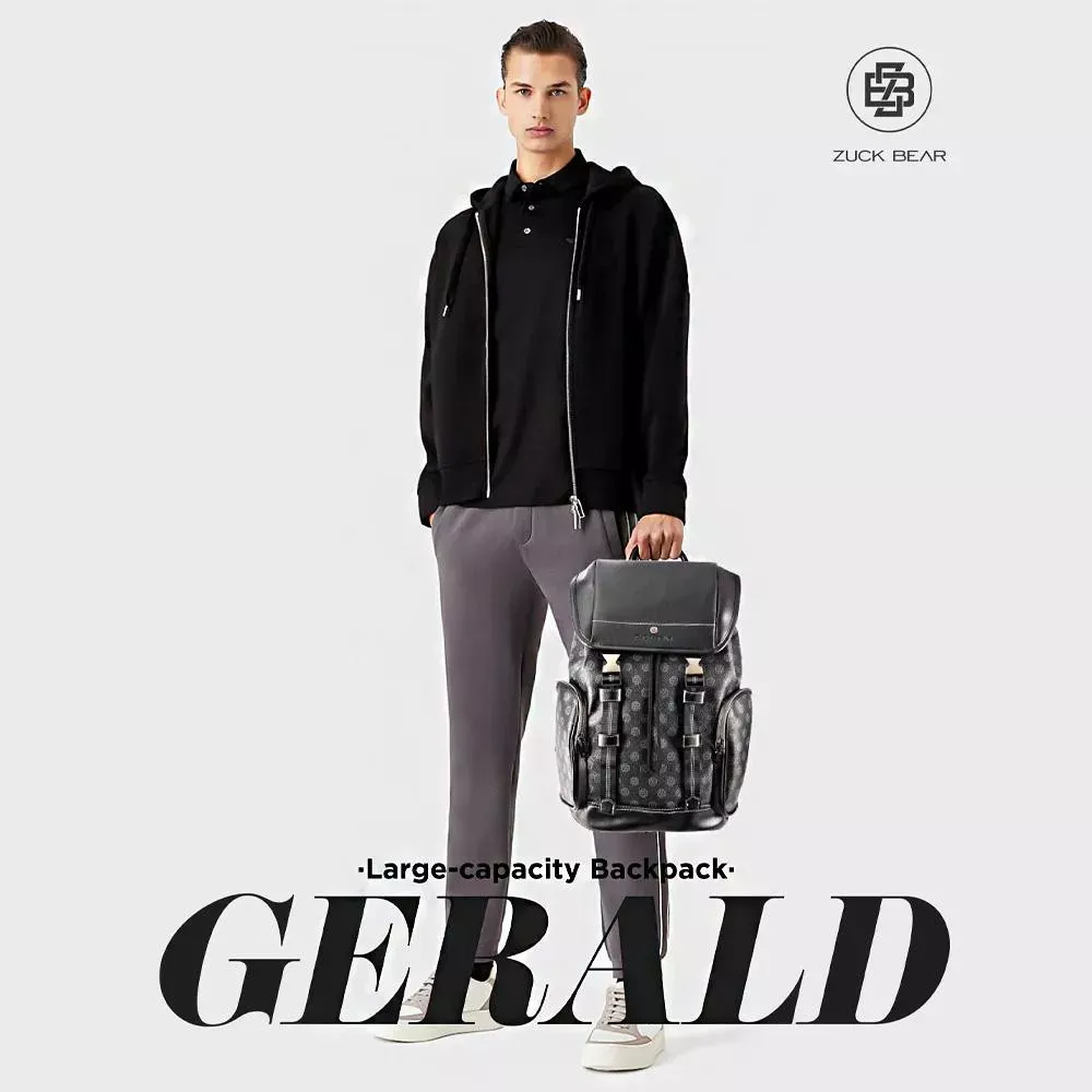 Сумка Polo Zuck Bear Gerald Backpack Black - фото 5