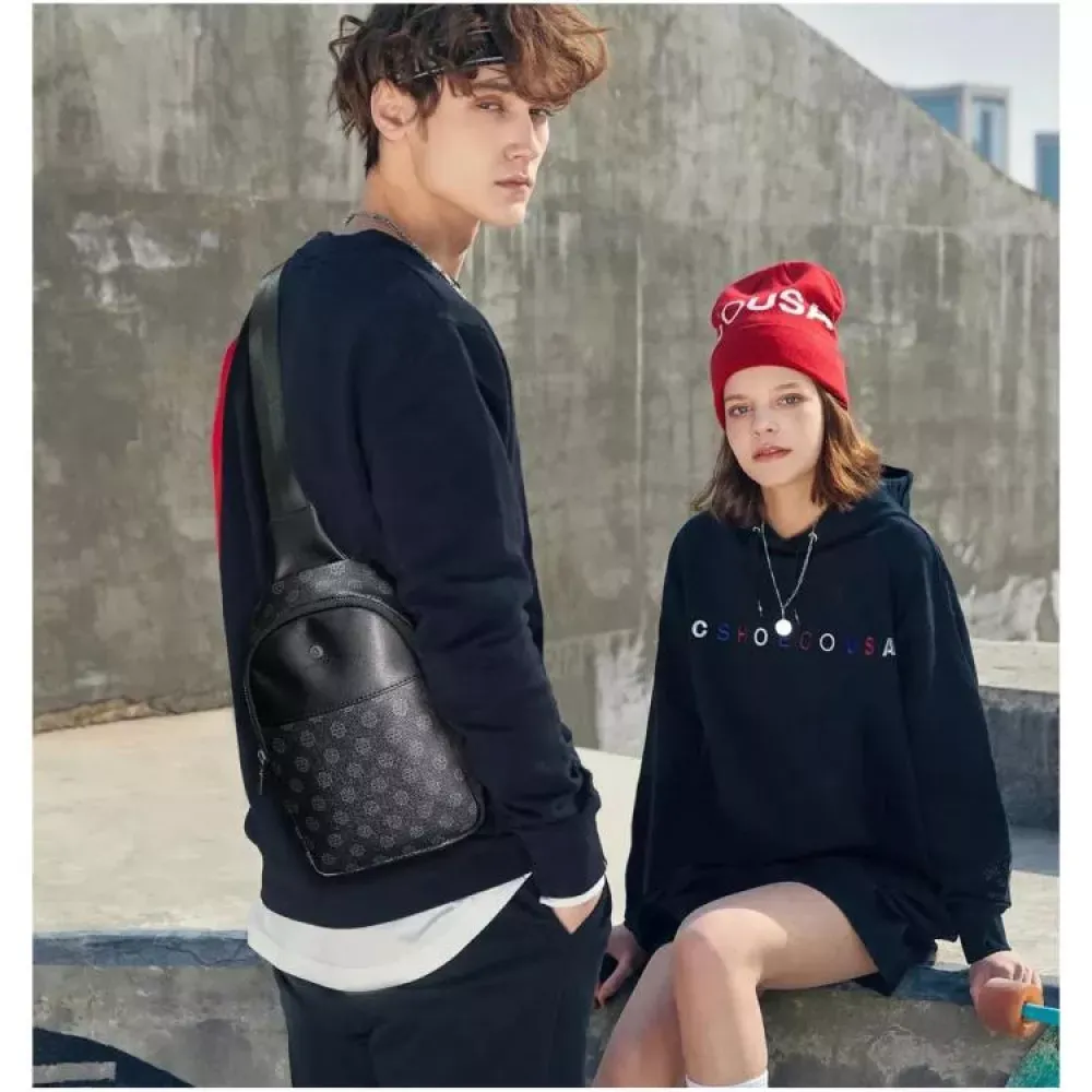 Сумка Zuck Bear Gerald Shoulder Bag Black - фото 3