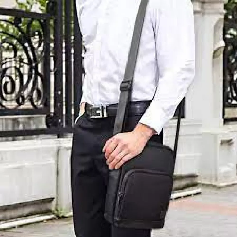 Сумка  WiWU Hali crossbody Bag — Black - фото 3