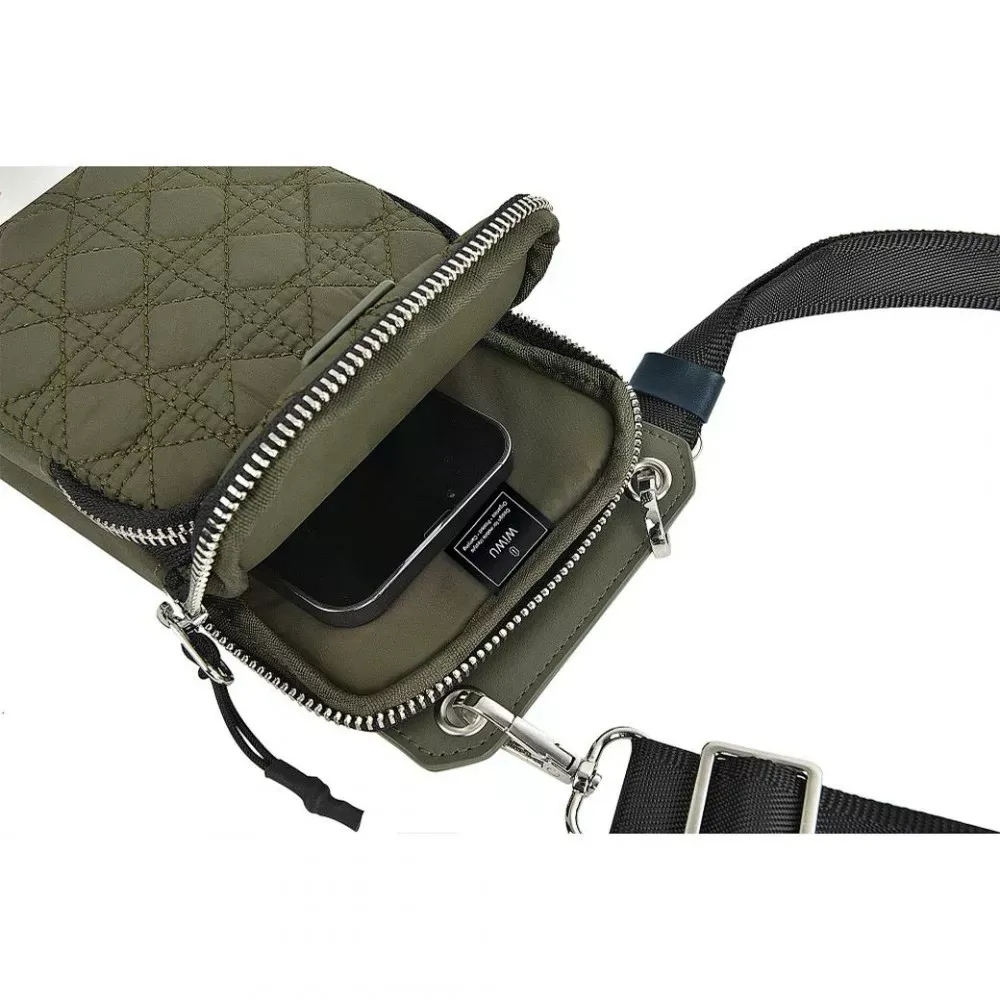 Сумка  — WiWU Mini-Crossbody bag  — Green - фото 4