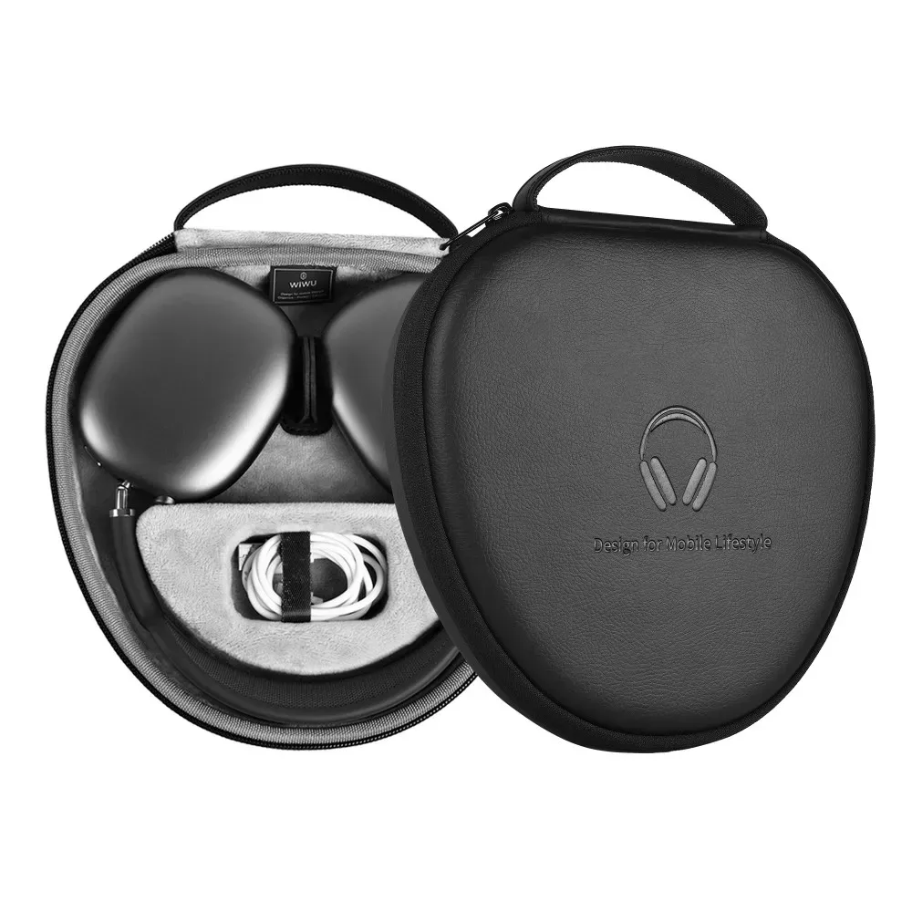 Сумка  — WiWU Ultrathin Smart Case for Airpods Max — Black — Wiwu