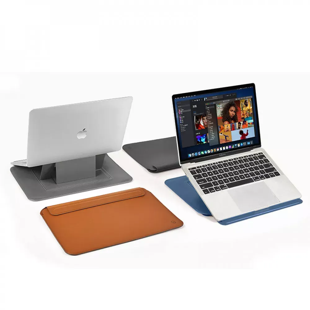 Сумка 13.3 Skin Pro Portable Stand Sleeve Bag — Blue — фото 3