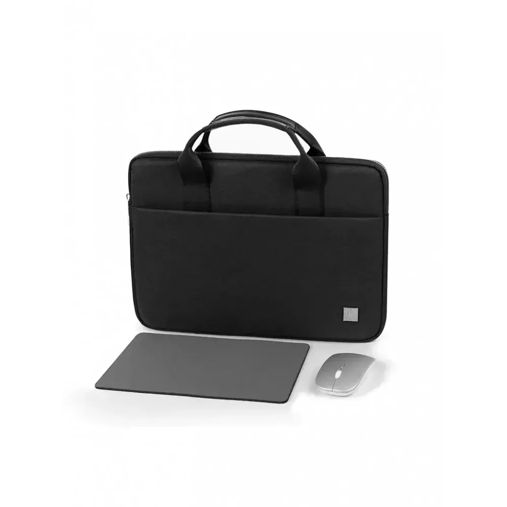 Сумка 14" (14.2") Genius Combo Set bag + mouse + mouse pad — Black — Wiwu 14"