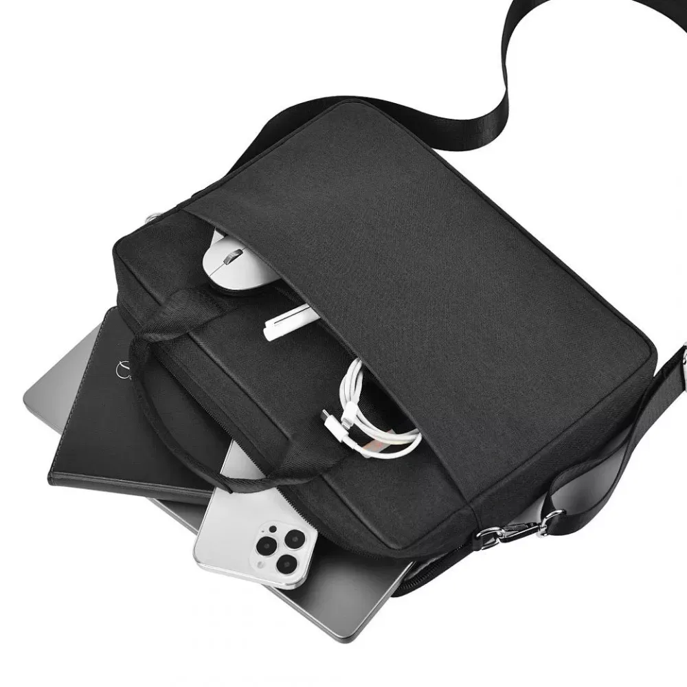 Сумка 14'' WiWU Minimalist Pro II Laptop bag — Black — фото 3