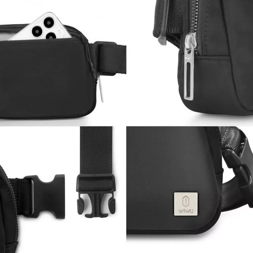 Сумка LULU Crossbody Bag Nylon — Black - фото 3