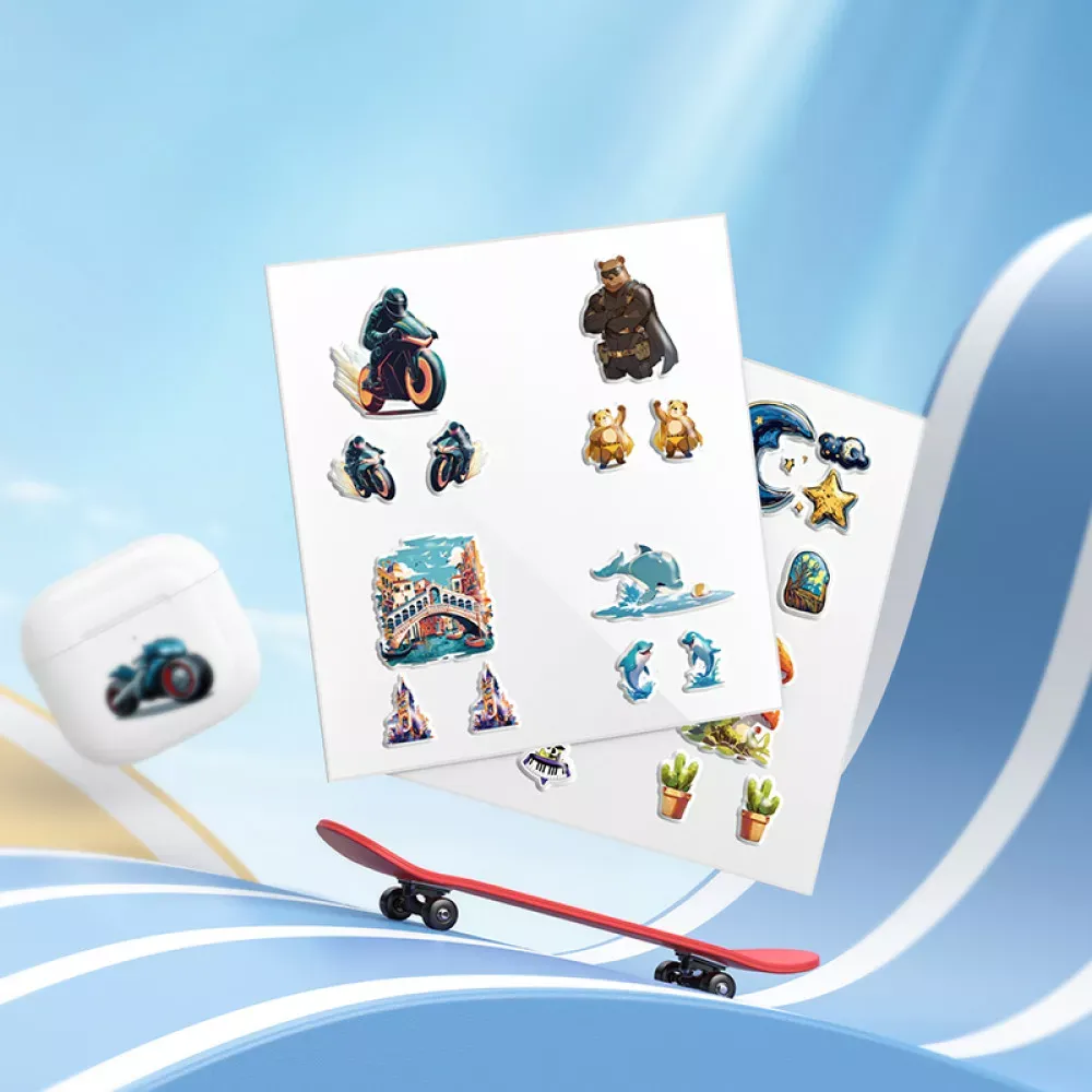 Hoco Wireless BT headset DIY sticker(50PCS) - фото 9