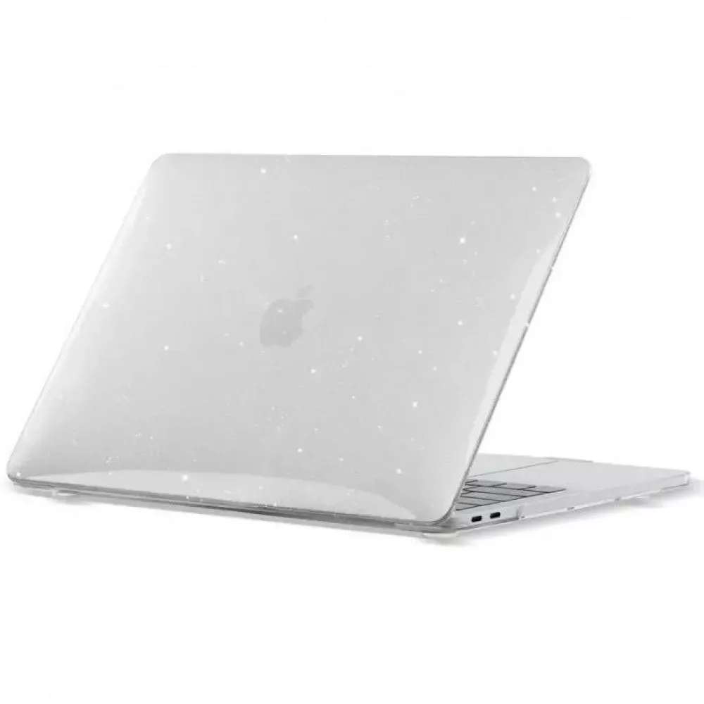 Glitter Protective Case MacBook Air 13.3" A1932 ; A2179 ; A2337 — Clear — Apple Apple Macbook Air 13.3 A1932/A2179/A2337