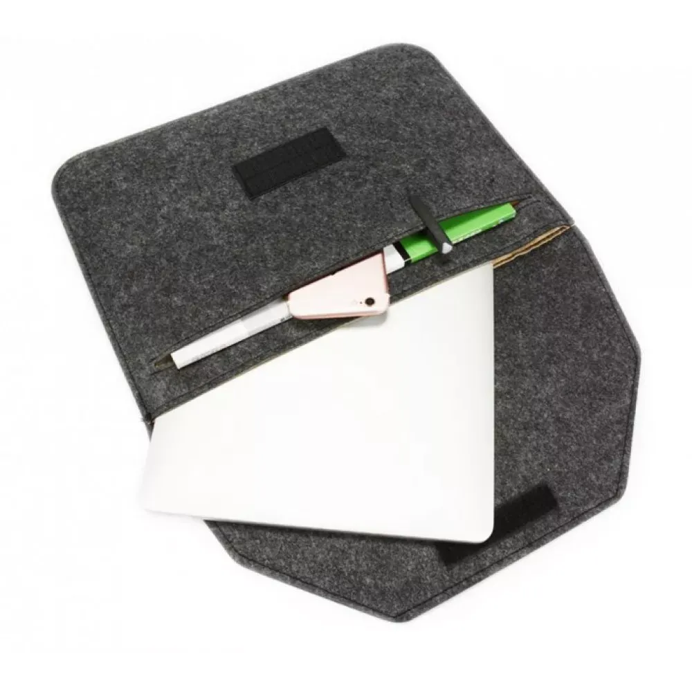 Сумка 13" Felt Sleeve — Gray - фото 5