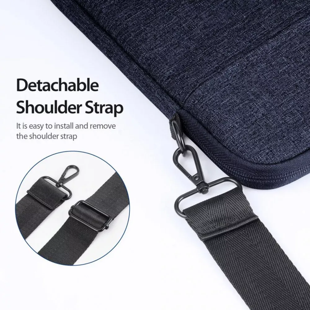 Сумка 14'' — LBJB Series Shoulder Bag Laptop — Dark Grey — фото 6
