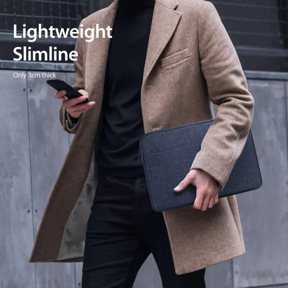 Сумка 15.5'' (16'') — LBDB Series Horizontal Sleeve Laptop  — Black - фото 6