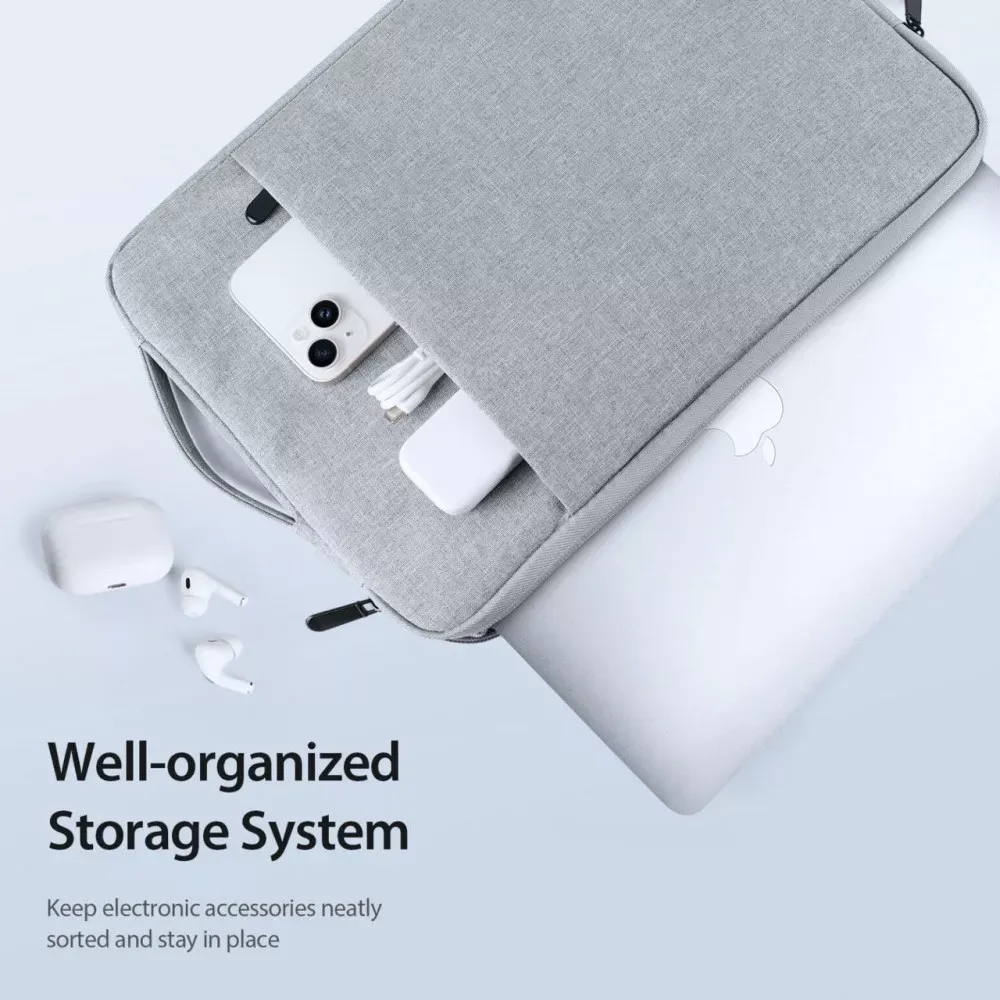 Сумка 15.5'' (16'') — LBDB Series Vertical Sleeve Laptop  — Black - фото 6