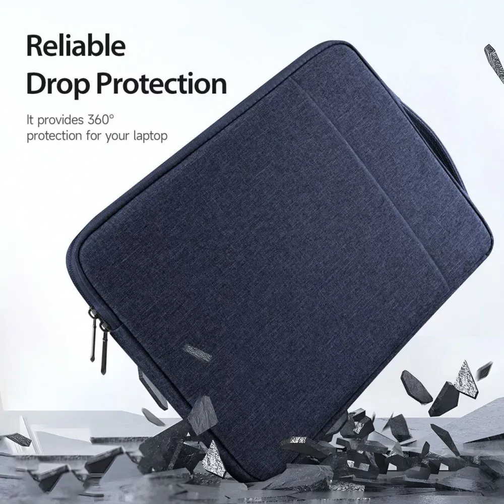 Сумка 15.5'' (16'') — LBDB Series Vertical Sleeve Laptop  — Black - фото 7