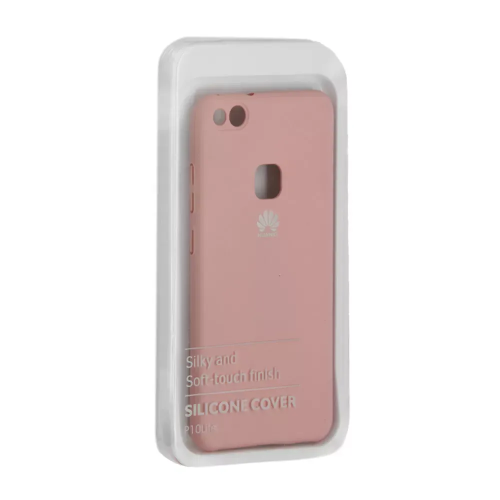 Original Silicone Case Huawei Y5 2017 — Pink - фото 3