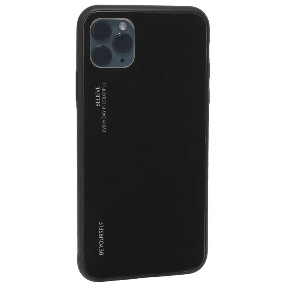 Gradient Glass Case iPhone 11 Pro Max — Black — Различные Apple iPhone 11 Pro Max