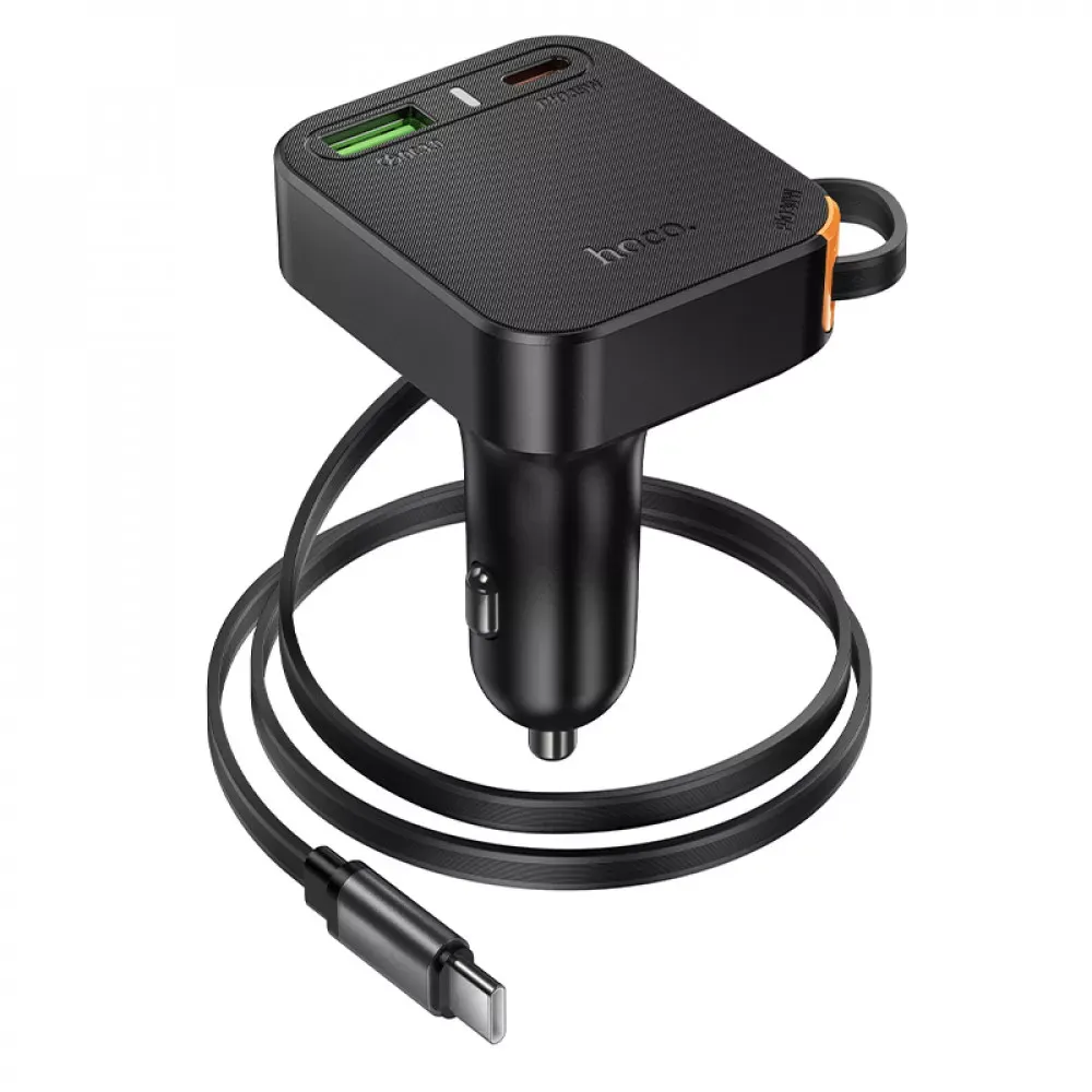 Car Charger | 60W | 2PD | QC3.0 — Hoco NZ18 - фото 5