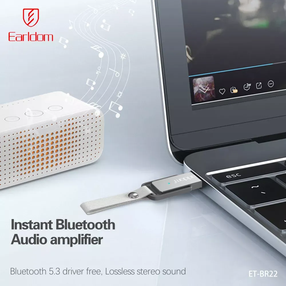 Bluetooth Audio Receiver Earldom ET-BR22 - фото 6