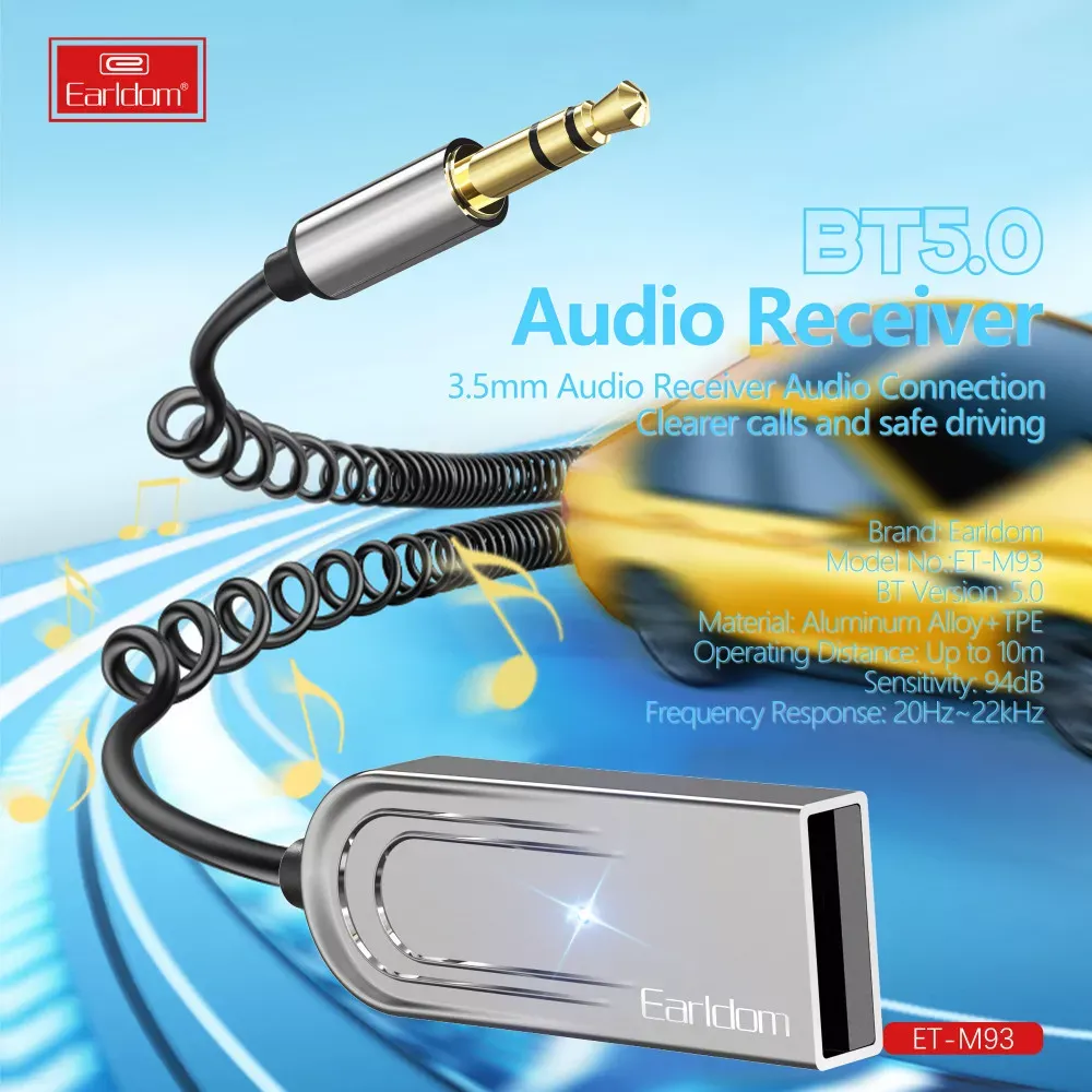 Bluetooth Audio Receiver — Earldom ET-M93 - фото 5