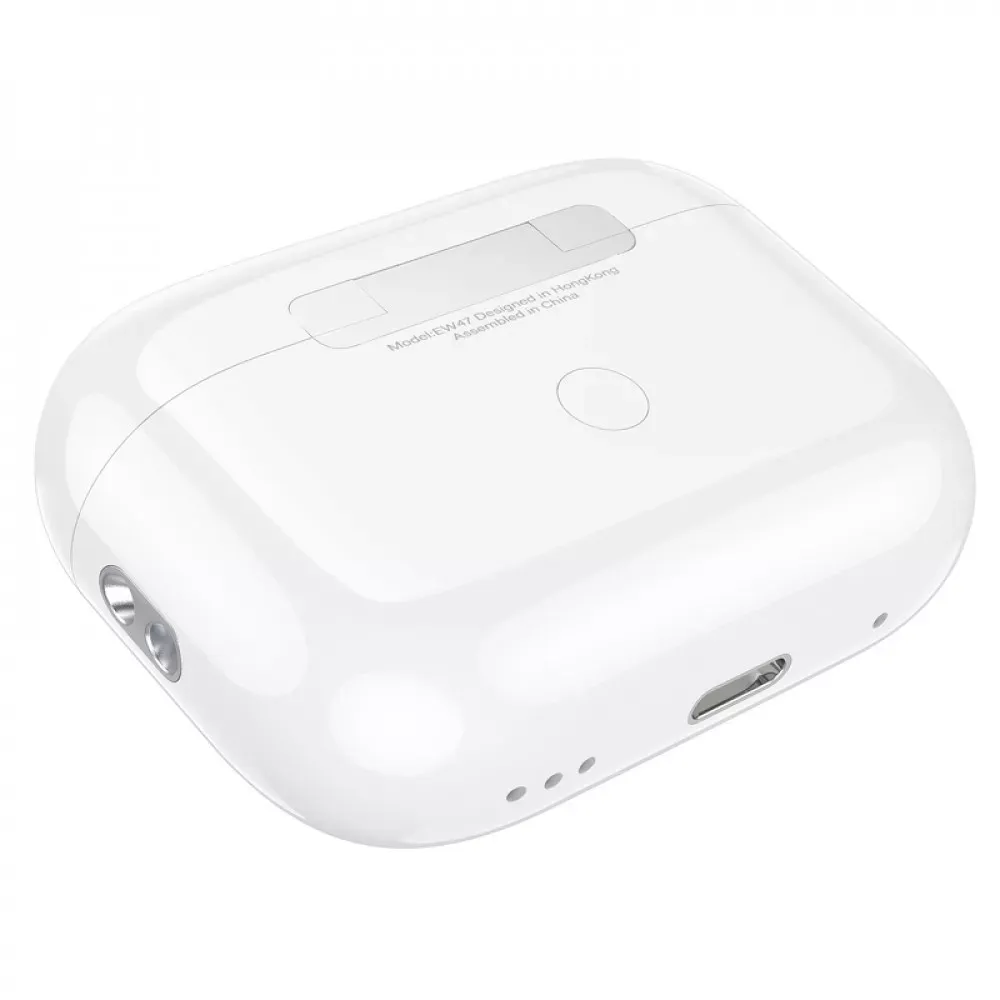 Bluetooth гарнітура TWS — Hoco EW47 True  — White - фото 5