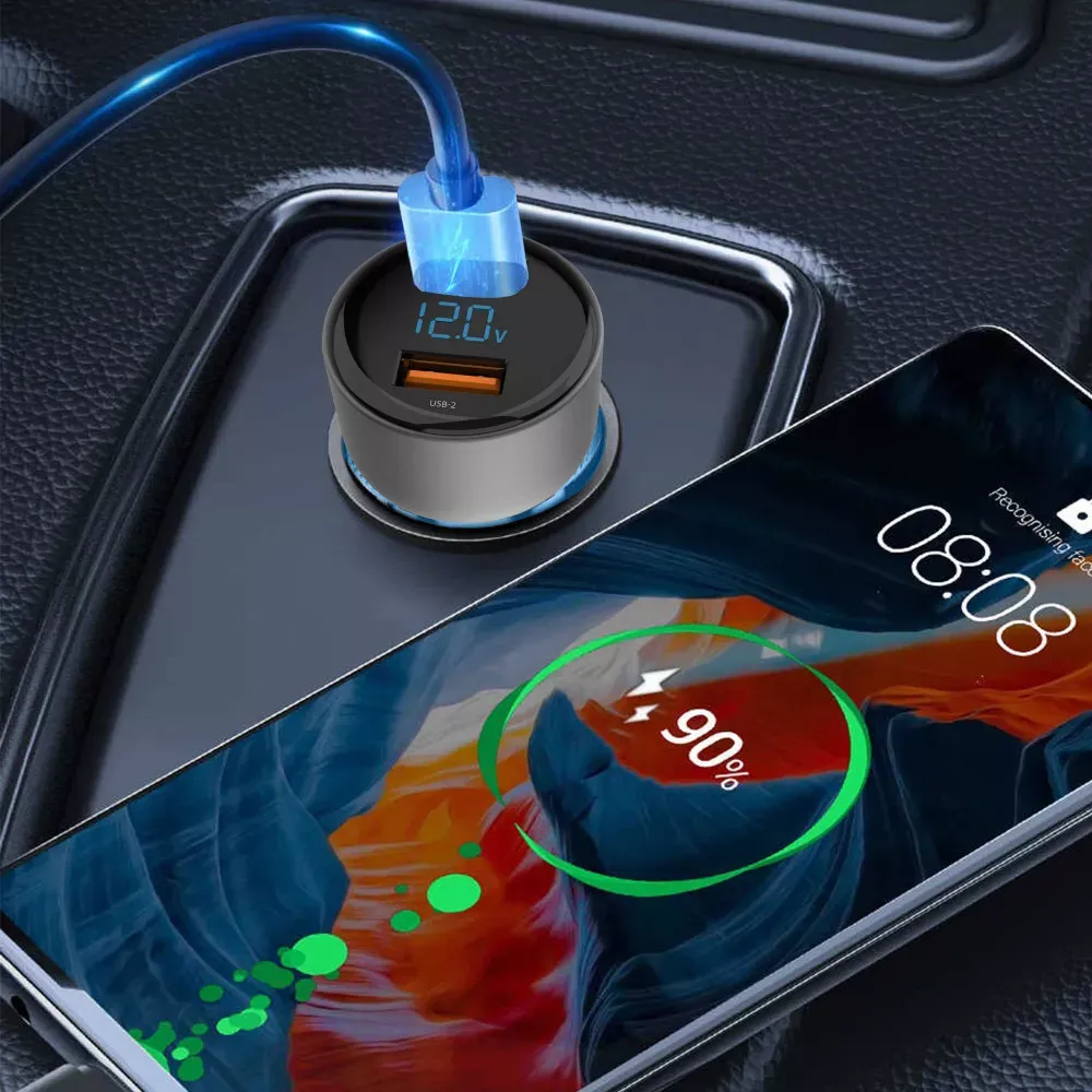 Car Charger 2.4A 2U Earldom ES-CC9 - фото 7