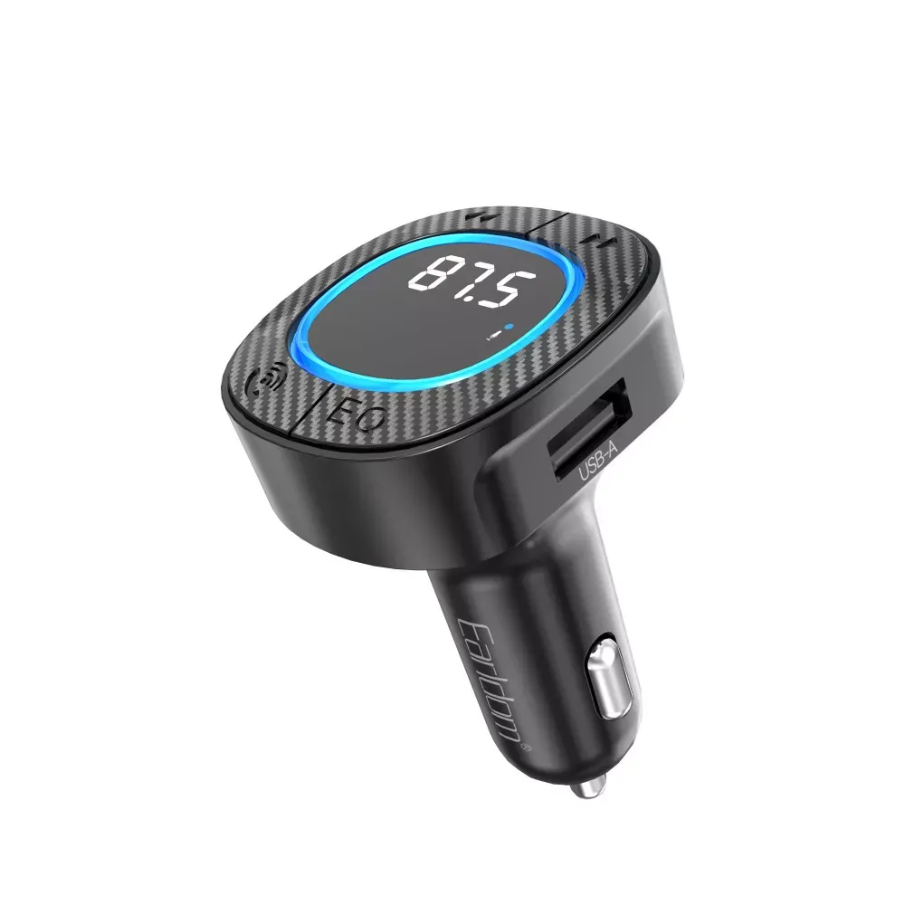 Fm Modulator MP3 Car Charger 3.0A 1U 1C Earldom ET-M106
