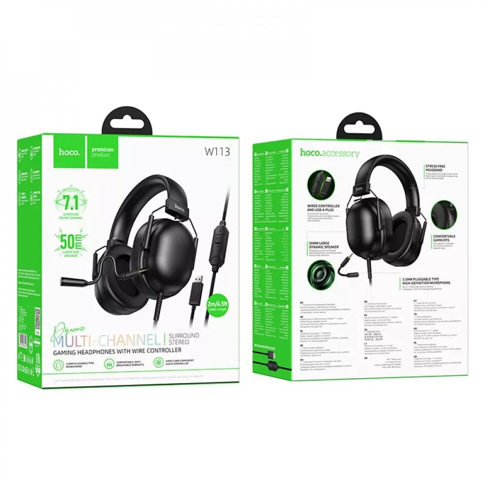 Gaming Headset — Hoco W113 - фото 3