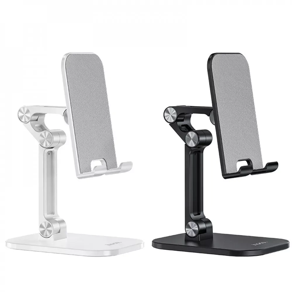 Holder Hoco PH34 Excelente double folding desktop stand — Black - фото 7