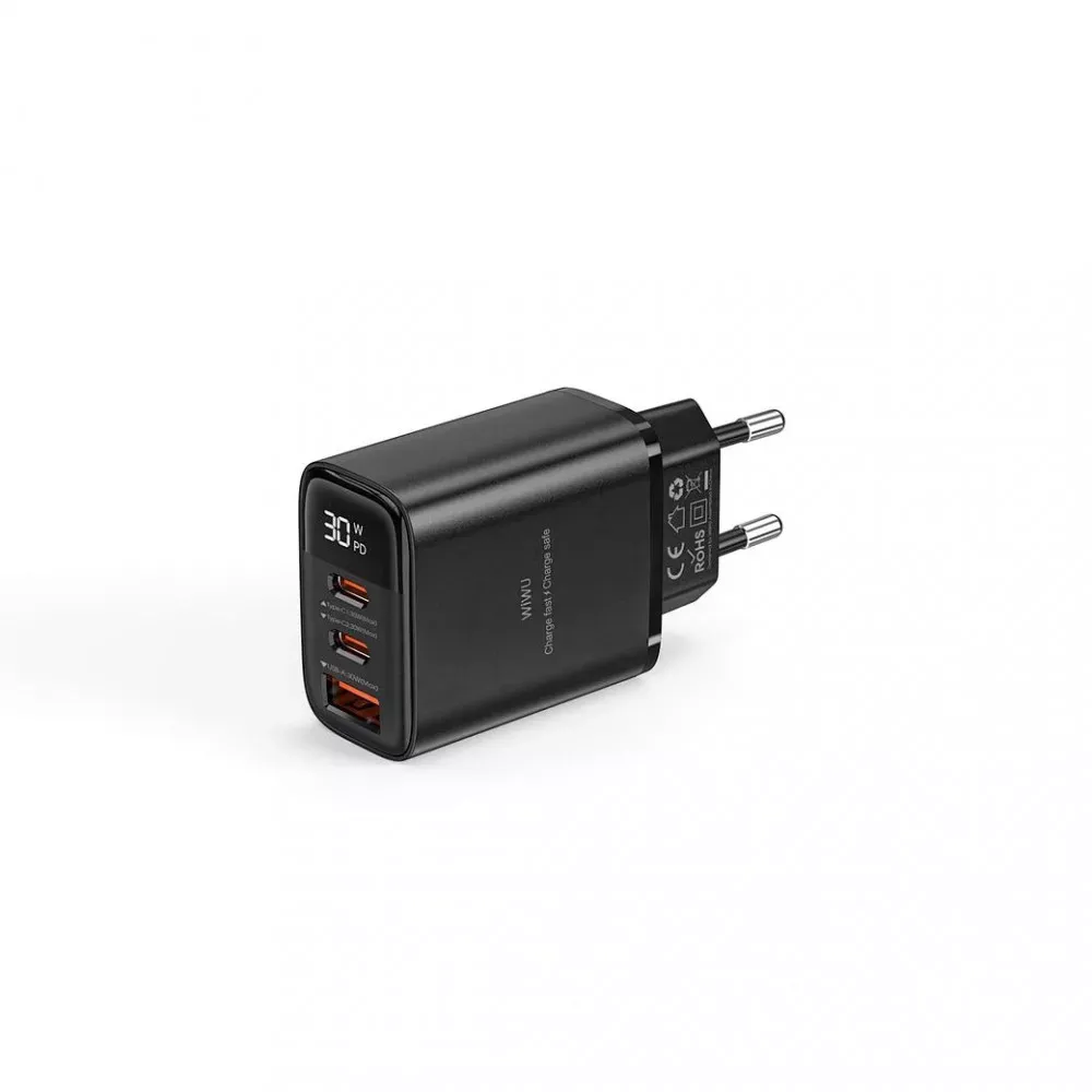 Home Charger 30W 1U 2C Wiwu Wi-G010 EU — фото 4