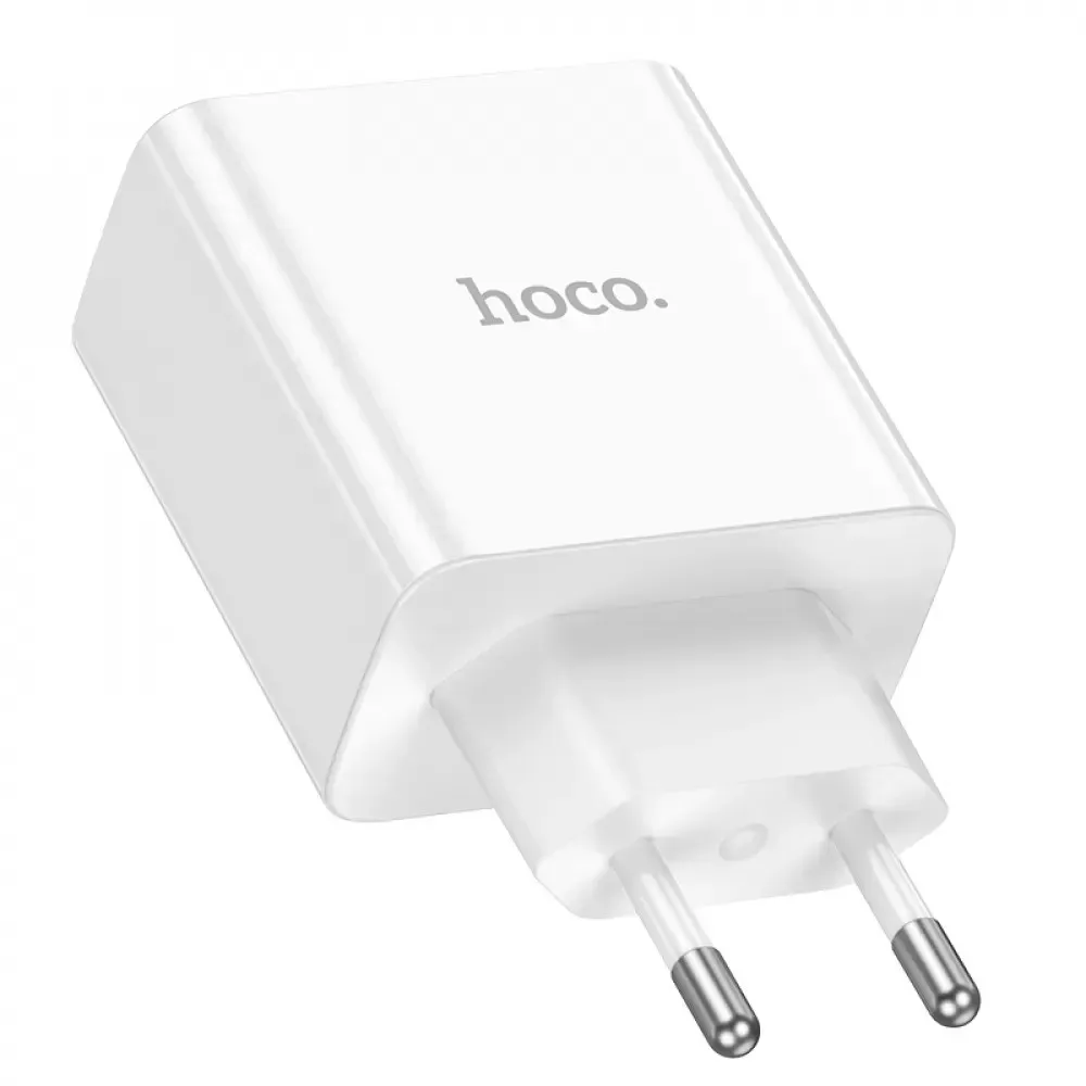 Home Charger 35W 2 PD QC3.0 Hoco C108A — White — фото 5