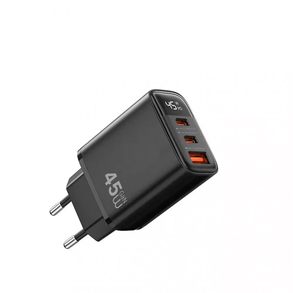 Home Charger 45W 1U 2C Wiwu Wi-G011 EU — фото 4