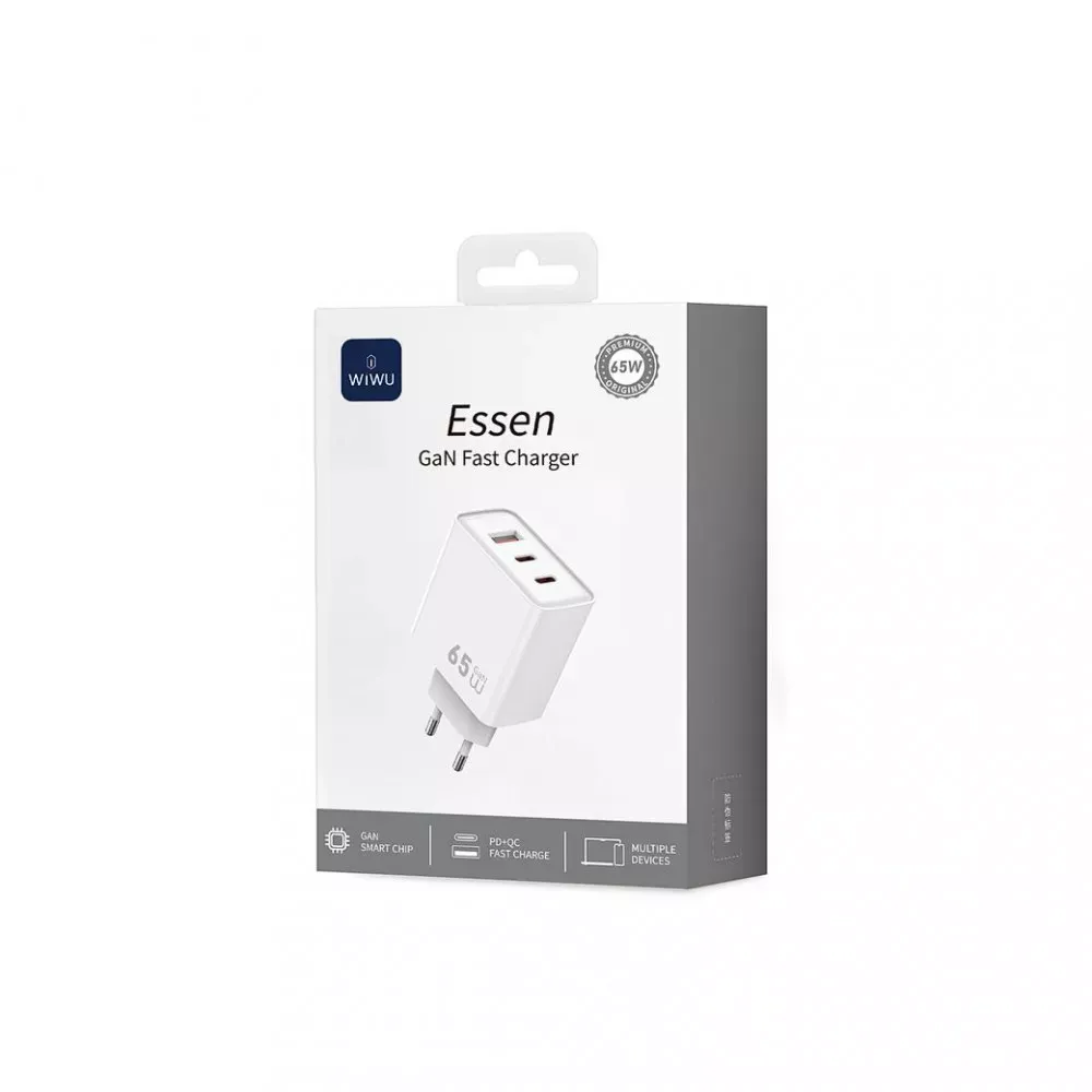 Home Charger 65W 1U 2C Wiwu Wi-G005 EU — фото 3