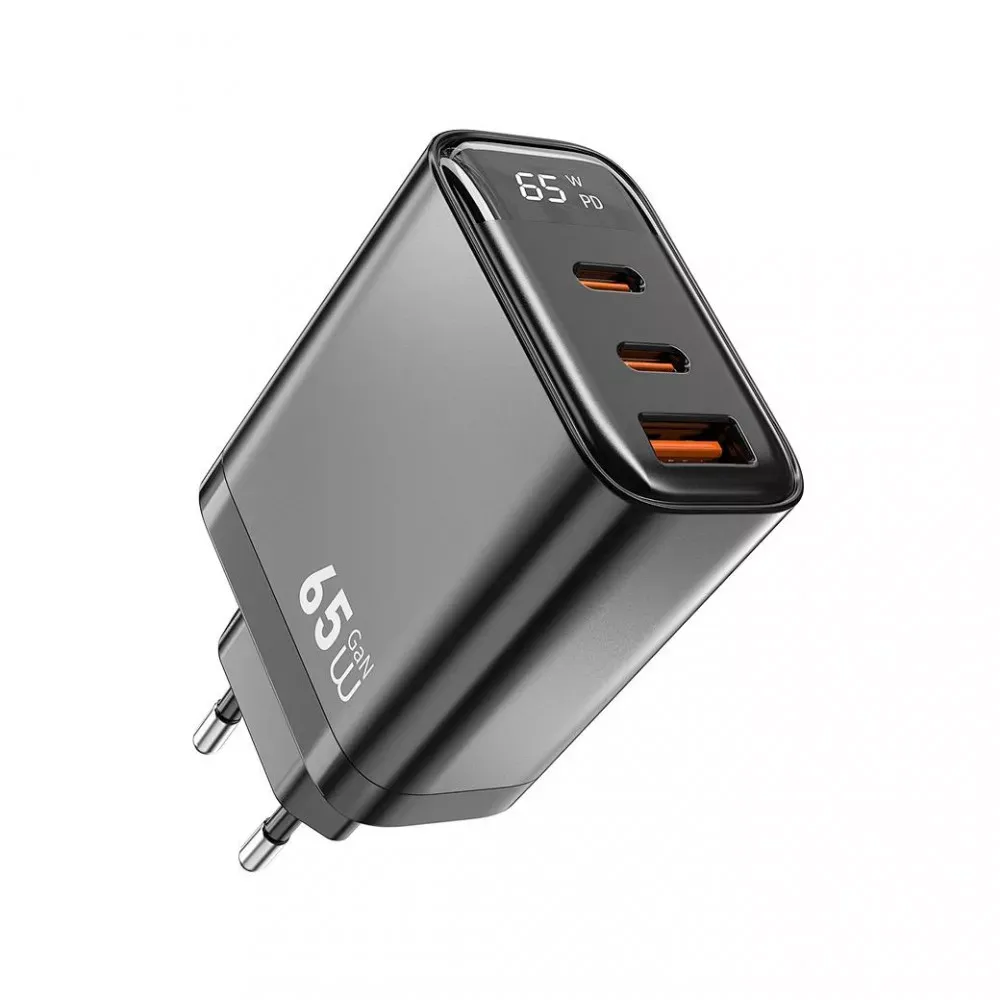 Home Charger 65W 1U 2C Wiwu Wi-G012 EU — Wiwu