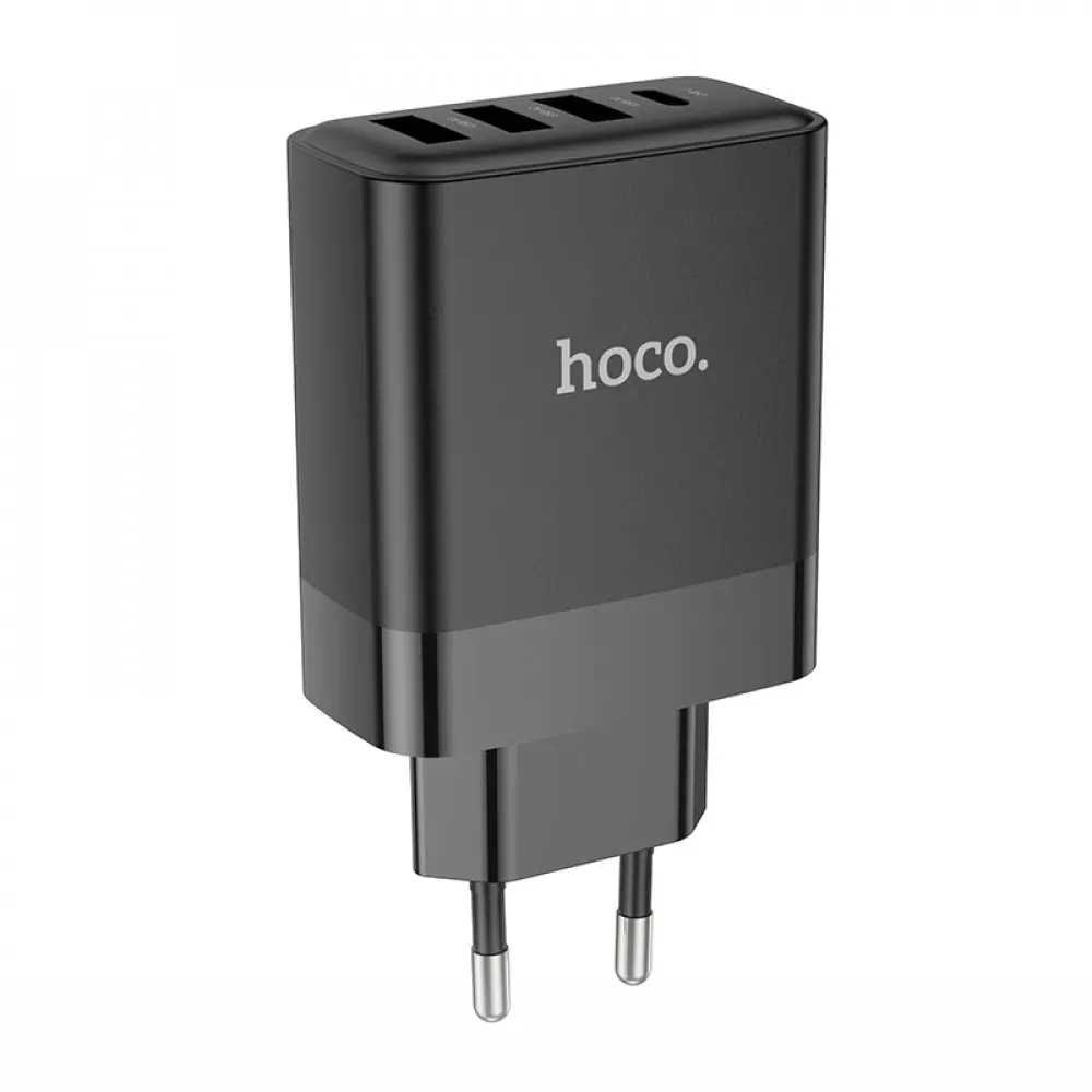 Home Charger | 45W | PD | QC3.0 — Hoco C127A __ — Black — фото 5